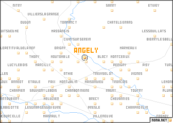 map of Angely