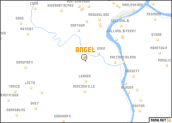 map of Angel