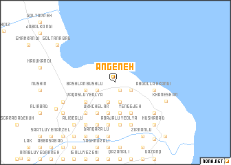 map of Angeneh