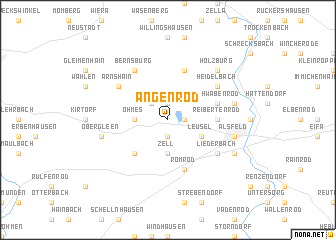 map of Angenrod