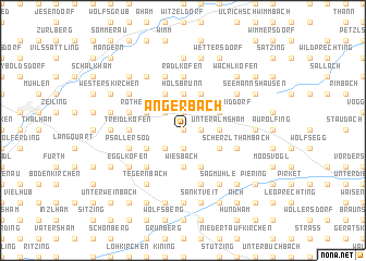 map of Angerbach