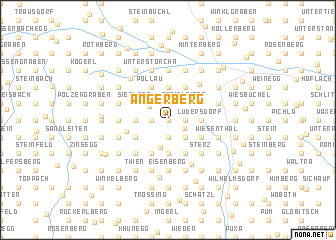 map of Angerberg