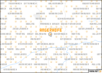 map of Angerhöfe