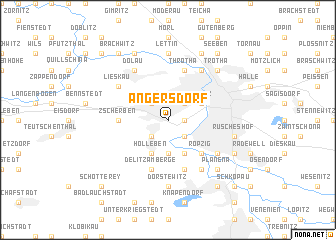 map of Angersdorf