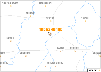 map of Angezhuang