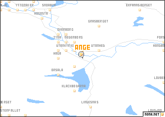 map of Änge