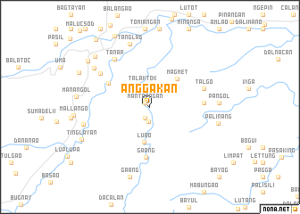 map of Anggakan