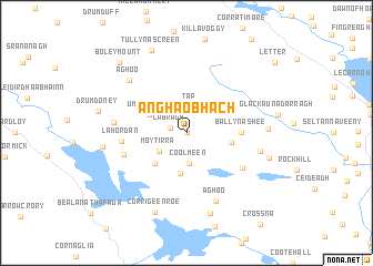 map of An Ghaobhach