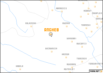 map of Angheb