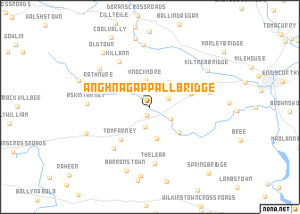 map of Anghnagappall Bridge