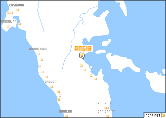 map of Angib