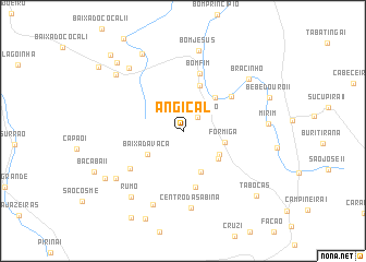 map of Angical