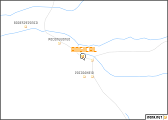 map of Angical