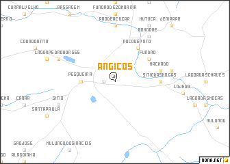 map of Angicos