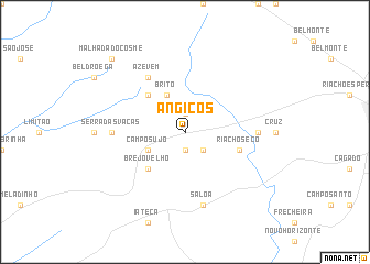 map of Angicos