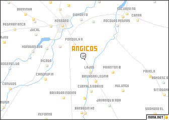 map of Angicos