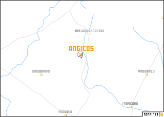 map of Angicos