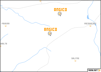 map of Angico