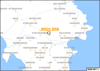 map of Angilóna