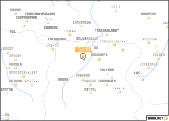 map of Āngīl