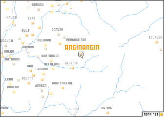 map of Anginangin