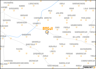 map of Angji