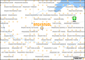 map of Ângk Snuŏl