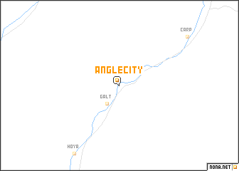 map of Angle City