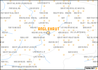 map of Angle Haut