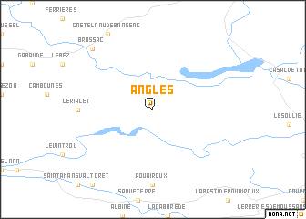 map of Anglès