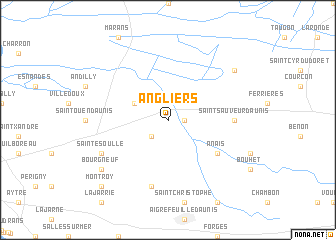 map of Angliers