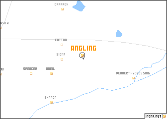 map of Angling