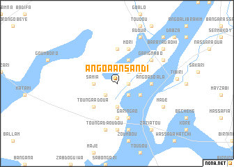 map of Angoa Ansandi