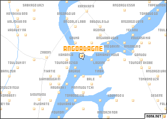 map of Angoa Dagne