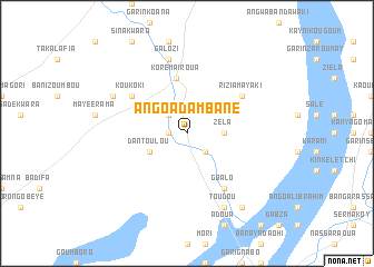 map of Angoa Dambané