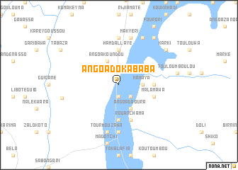 map of Angoa Doka Baba