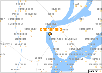 map of Angoa Doua