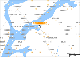 map of Angoa Gao