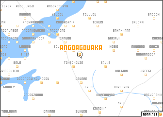 map of Angoa Gouaka