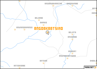 map of Angoaka Atsimo