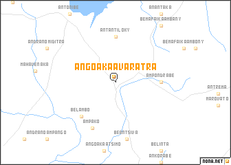 map of Angoaka Avaratra