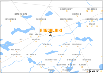 map of Angoal Aïki