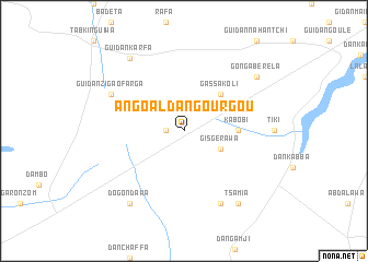 map of Angoal Dan Gourgou