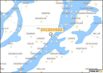 map of Angoa Maba