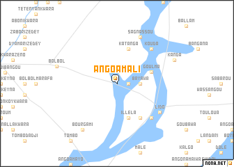 map of Angoa Mali