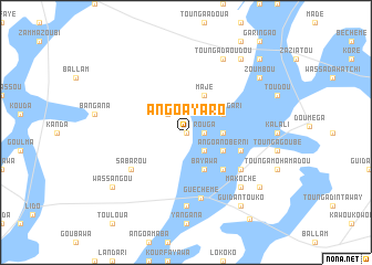 map of Angoa Yaro