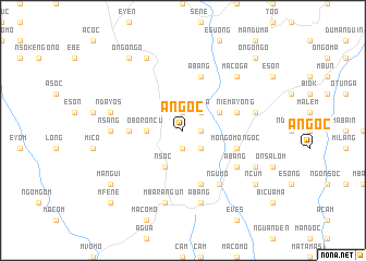 map of Angoc