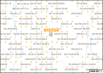 map of Angoda