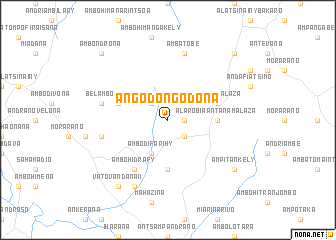 map of Angodongodona