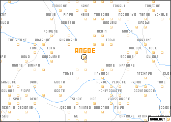 map of Angoe